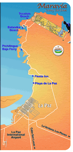 La Paz Area Map